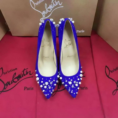 Christian Louboutin Shallow mouth stiletto heel Shoes Women--021